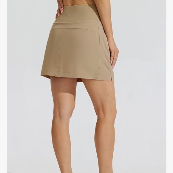 Willit Golf Skirt High Waisted Skort Quick Dry Athletic Pockets size 10 - Picture 2 of 8